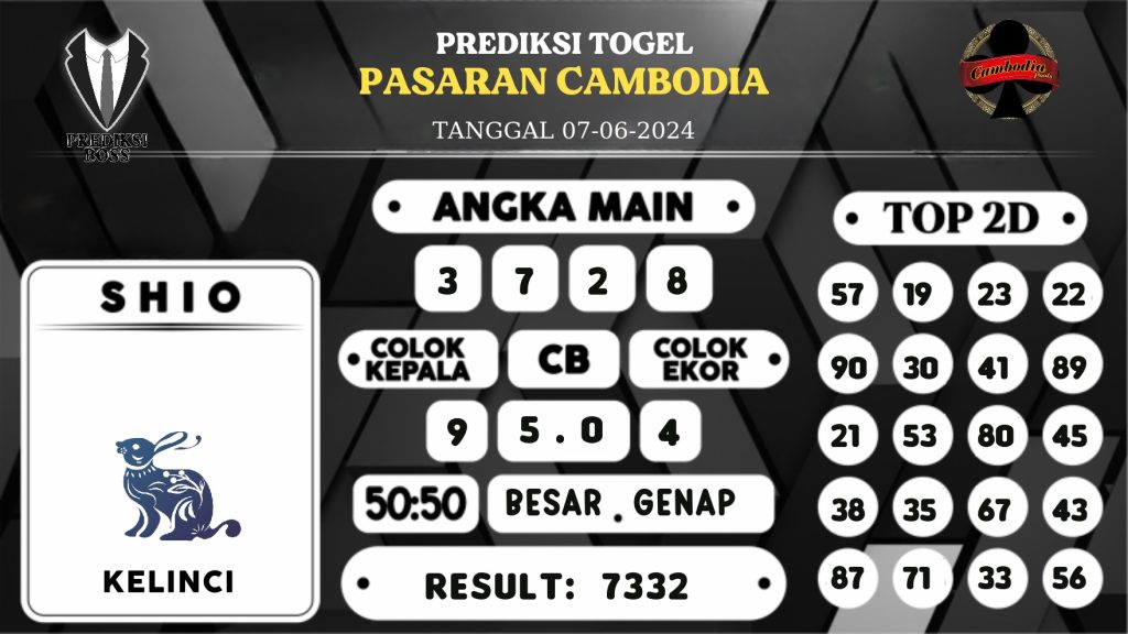 https://prediksibossone.com/prediksi-boss-togel-cambodia-jumat-07-juni-2024/
