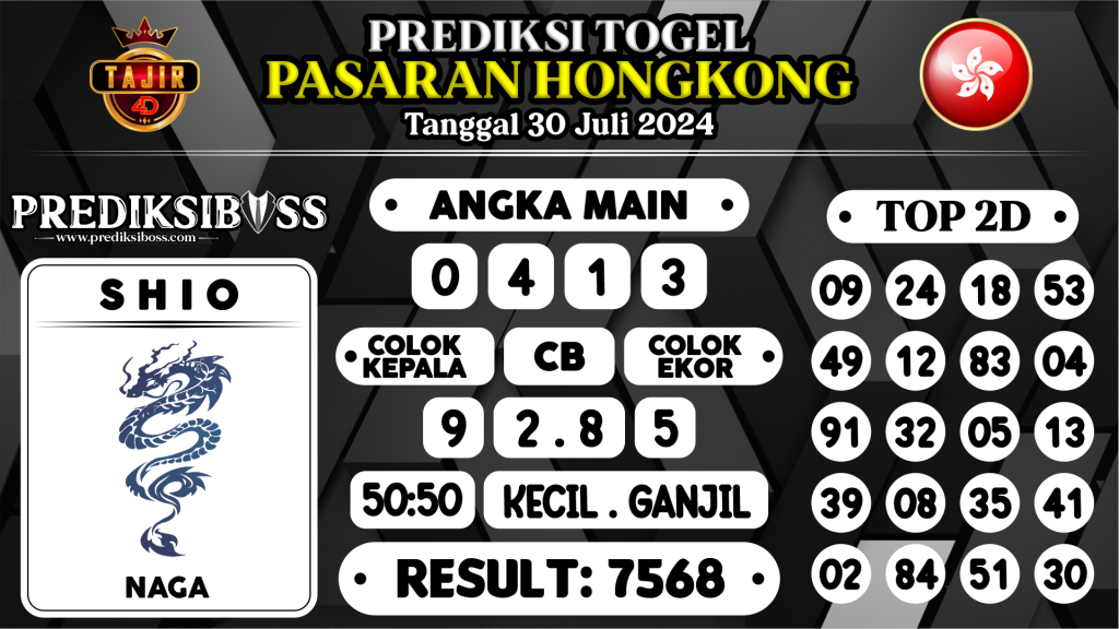 https://prediksibossone.com/prediksi-boss-togel-hongkong-selasa-30-juli-2024/