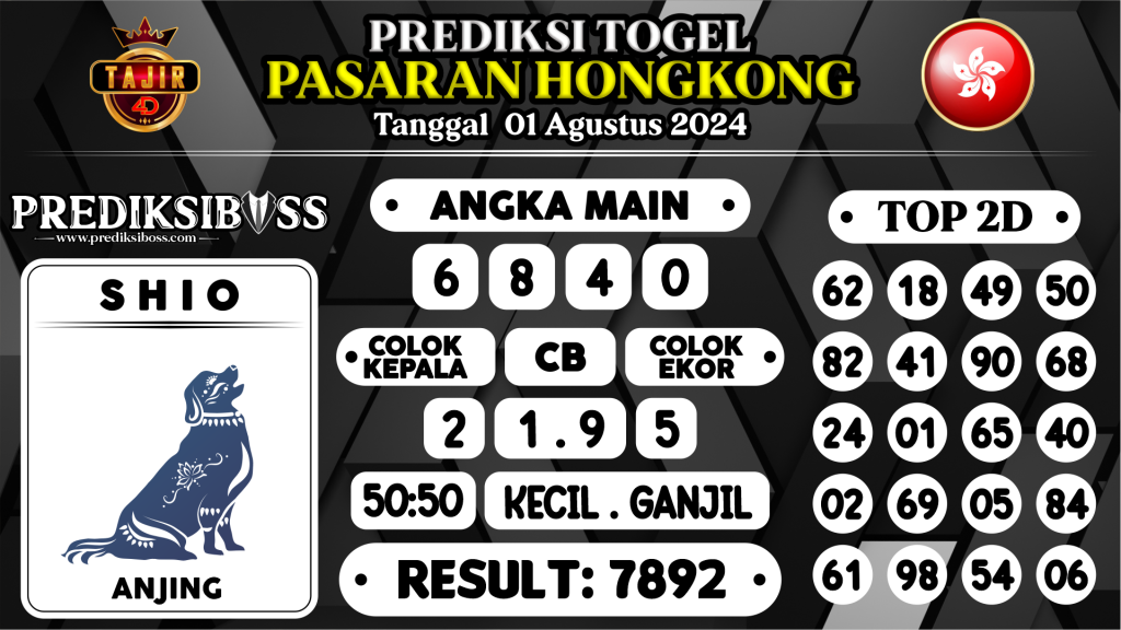 https://prediksibossone.com/prediksi-boss-togel-hongkong-kamis-01-agustus-2024/
