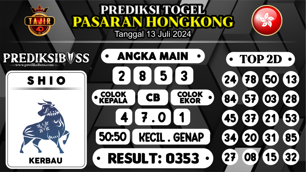 https://prediksibossone.com/prediksi-boss-togel-hongkong-sabtu-13-juli-2024/