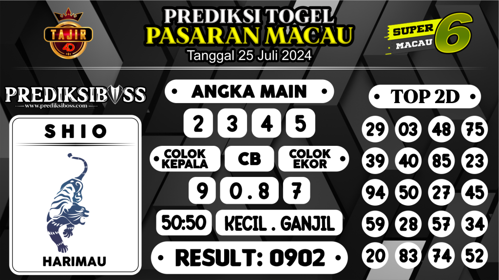 https://prediksibossone.com/prediksi-boss-togel-macau-kamis-25-juli-2024/