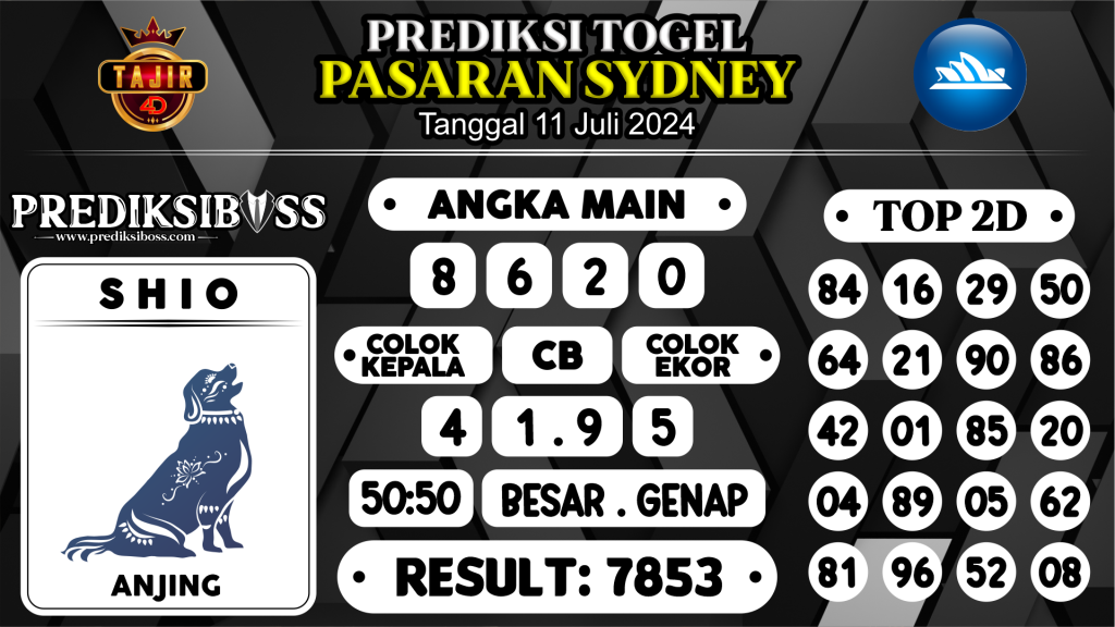 https://prediksibossone.com/prediksi-boss-togel-sidney-kamis-11-juli-2024/