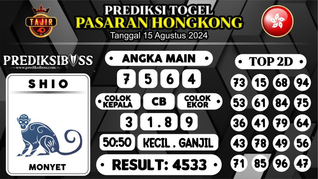https://prediksibossone.com/prediksi-boss-togel-hongkong-kamis-15-agustus-2024/