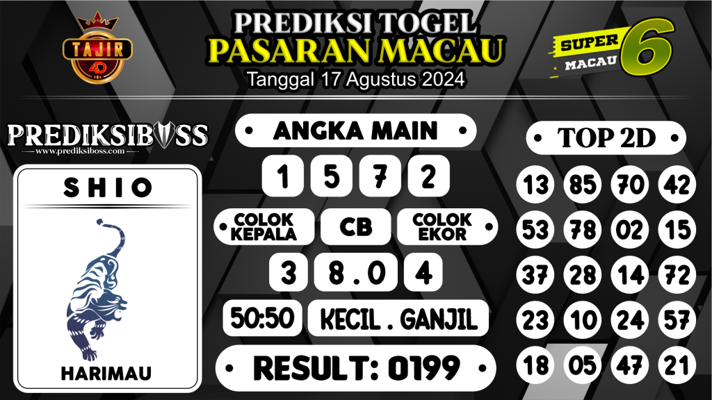 https://prediksibossone.com/prediksi-boss-togel-macau-sabtu-17-agustus-2024/