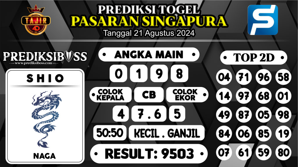 https://prediksibossone.com/prediksi-boss-togel-sgp-rabu-21-agustus-2024/