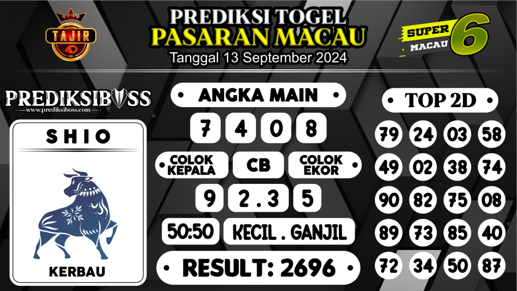 https://prediksibossone.com/prediksi-boss-togel-macau-jumat-13-september-2024/