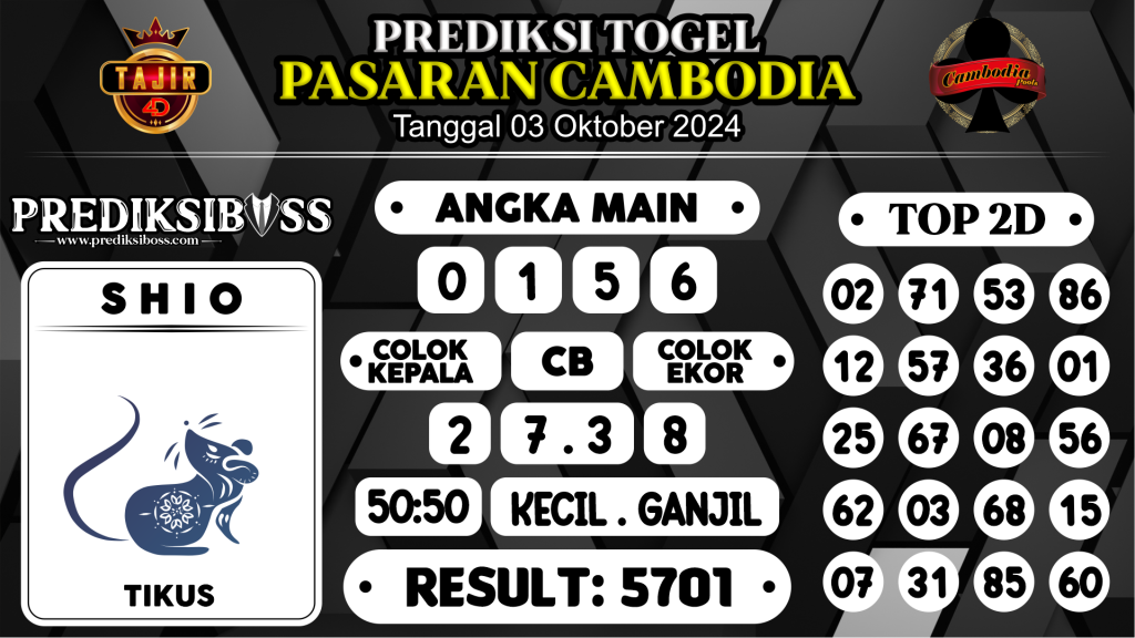 https://prediksibossone.com/prediksi-boss-togel-cambodia-kamis-03-oktober-2024/