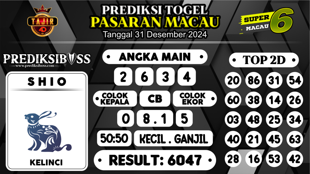 https://prediksibossone.com/prediksi-boss-togel-macau-selasa-31-desember-2024/